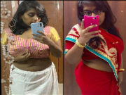 Desi Tamil Girl Shows FOr Lover